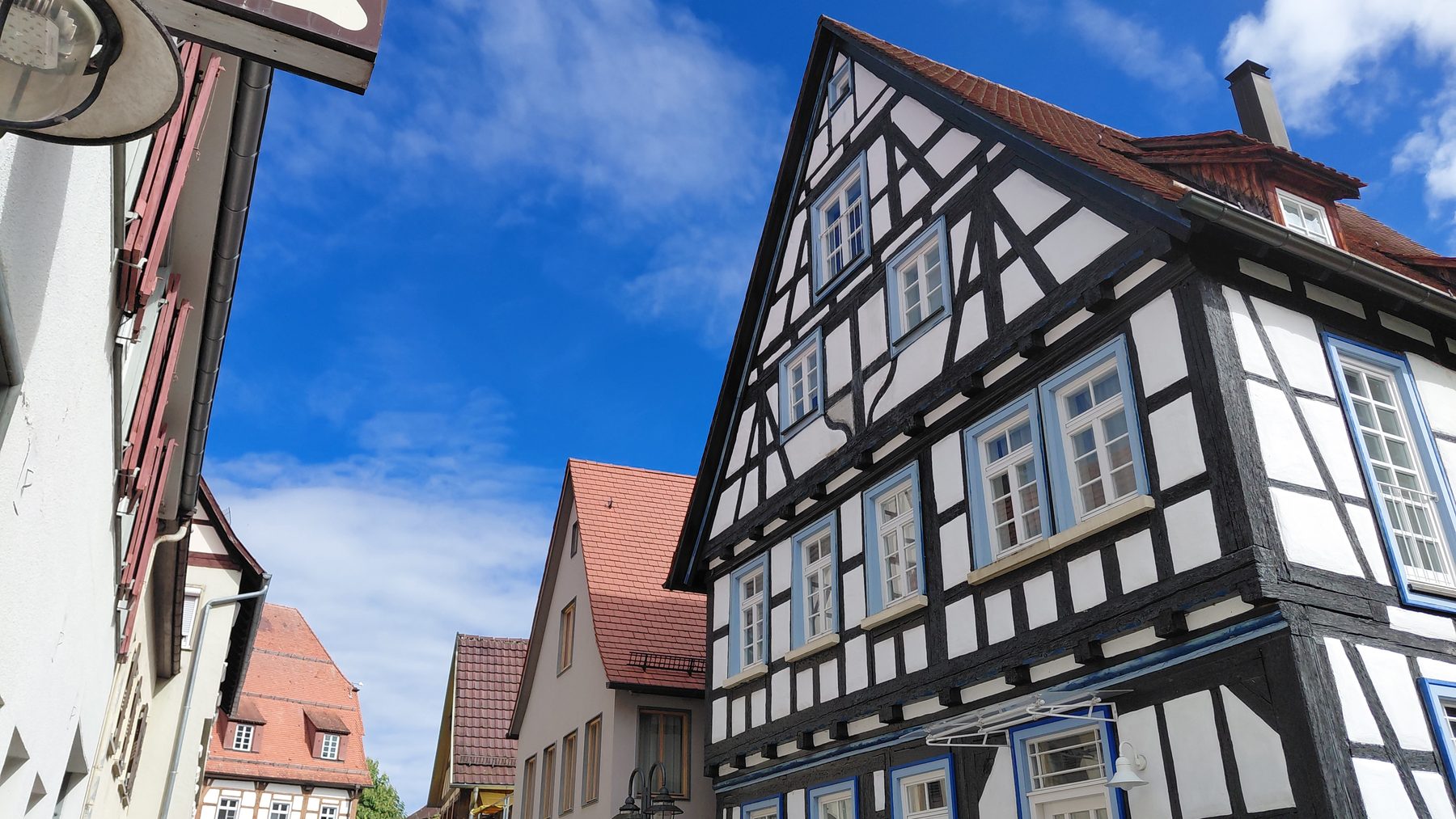 Fachwerkhäuser in der Nagolder Altstadt